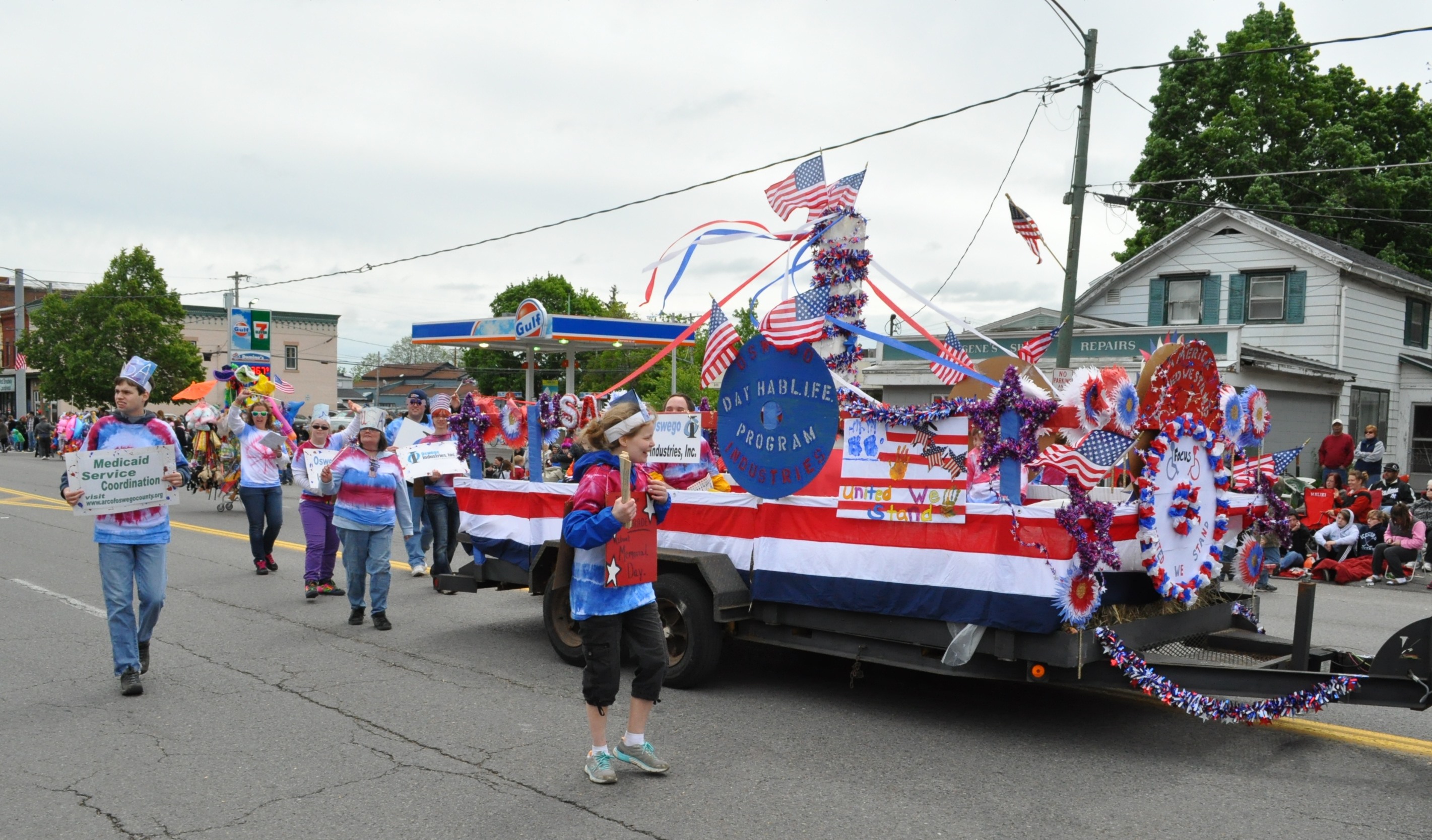 Memorial Day Parade Float Winner The Arc of Oswego County