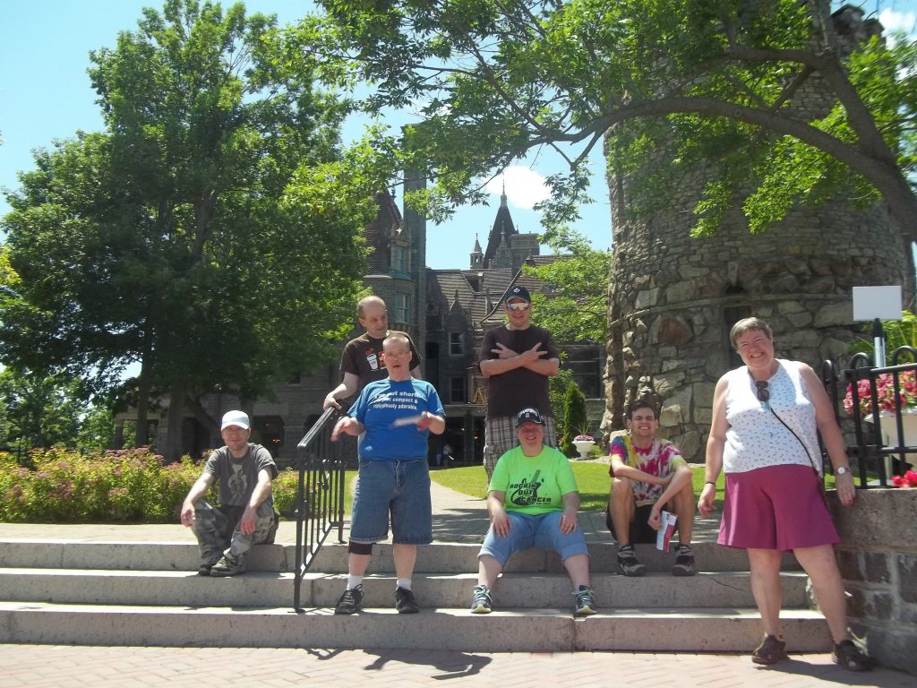 Day Hab group at Boldt Castle